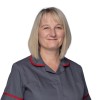 Dawn Parkes in her nurses uniform.