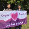 York Hospital Organ Donation Week 2024 Dr Rob Ferguson and Matthew Marks